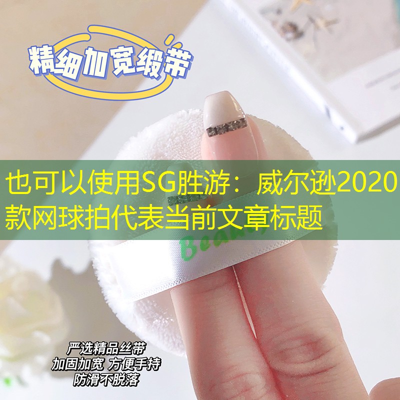 SG胜游：威尔逊2020款网球拍