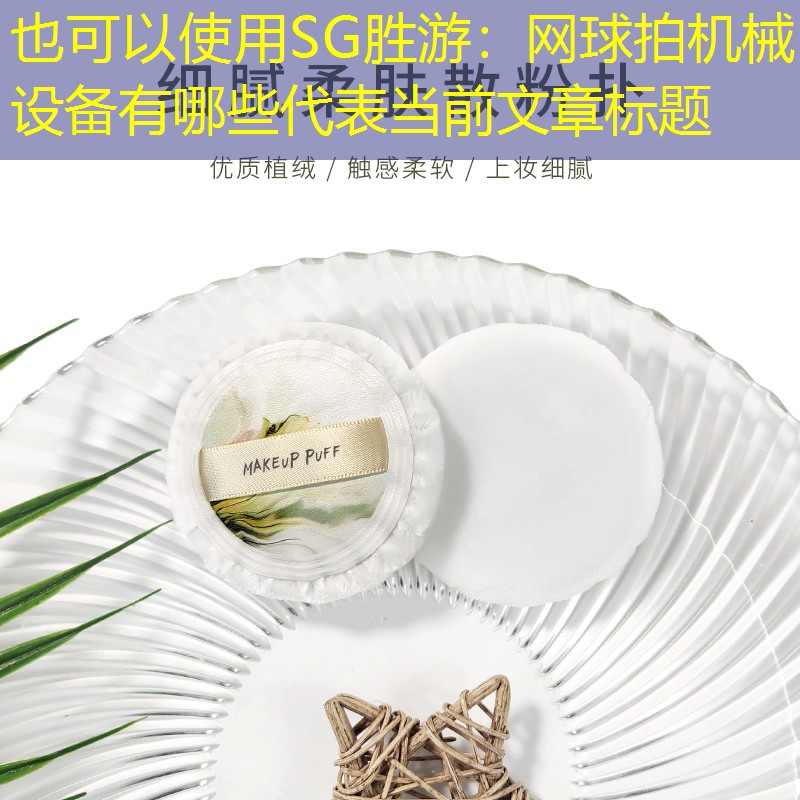 网球拍机械设备有哪些